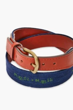 Tuckernuck Needlepoint Belt Green On Navy -Loeffler Cloth Shop cQTII5zyAghjMmrwHMatW0kCEobDO8Qw 1