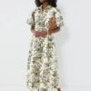 Sharp Floral Delaney Dress