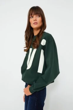 Forest Oversized Oui Sweatshirt 9 Forest Oversized Oui Sweatshirt -Loeffler Cloth Shop cZJZj13n9woX5mJzGN4OLBwIBIB1BpOf 1