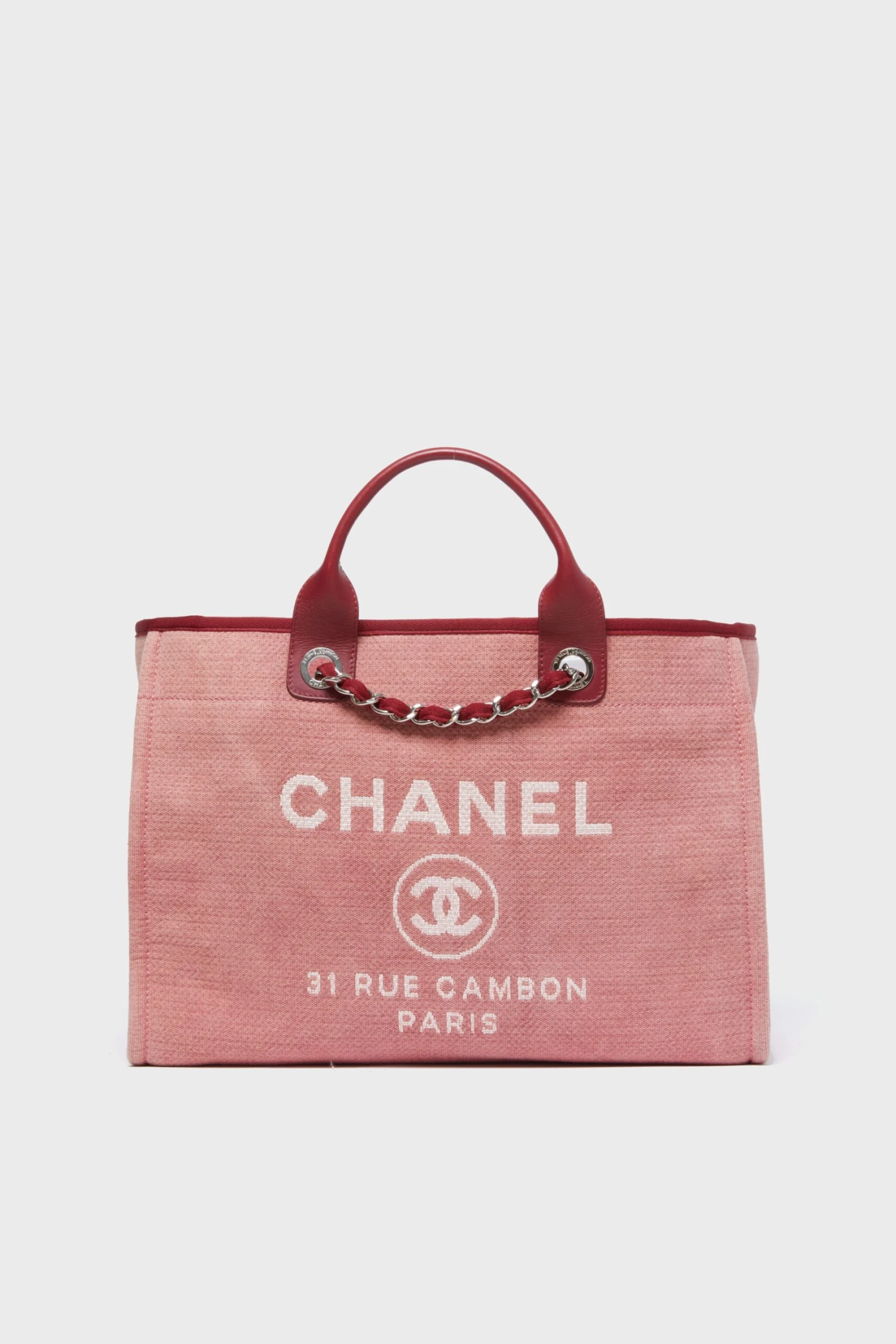 CHANEL Deauville MM Chain Tote 3 CHANEL Deauville MM Chain Tote