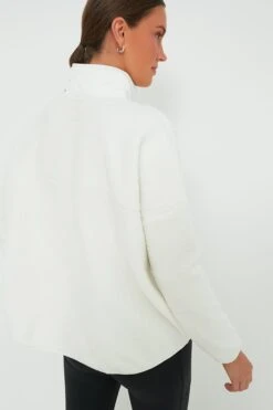 White Fleece Cady Quarter Zip -Loeffler Cloth Shop cq1rUiLu0Fc7KywppIN7K3SuKriYY7UO 1