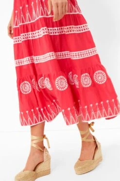 Soleil Red Flirty V-Neck Maxi -Loeffler Cloth Shop csvaq0mP9XXNUOuNr83J7aNIi0MuPLil 1