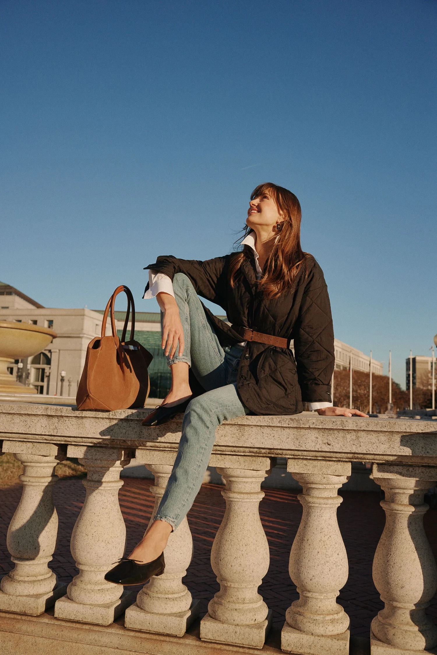 Tan Suede New York Bag 9 Tan Suede New York Bag - Image 7