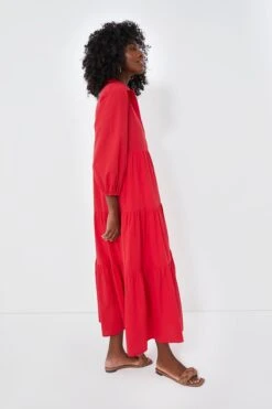 Hibiscus Red Mabel Maxi Dress -Loeffler Cloth Shop d6iKKTEHjWZKWK4oG2IjfmLRcCg7PKjf 1