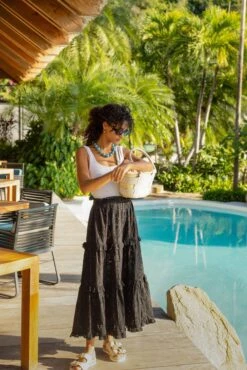 Noir Eyelet Prado Skirt -Loeffler Cloth Shop d9St0DWjgbvsenGMBJ5GykxjB9oP1p03 1