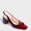 Patent Bordeaux Myola Heels