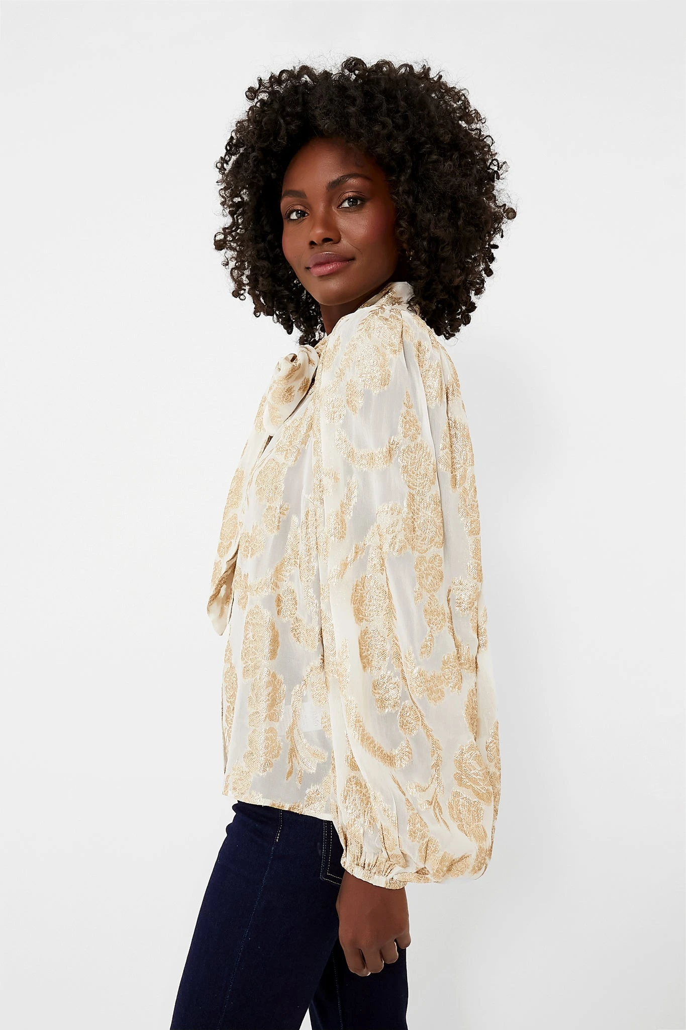 Brocade Georgette Blouse 6 Brocade Georgette Blouse - Image 4