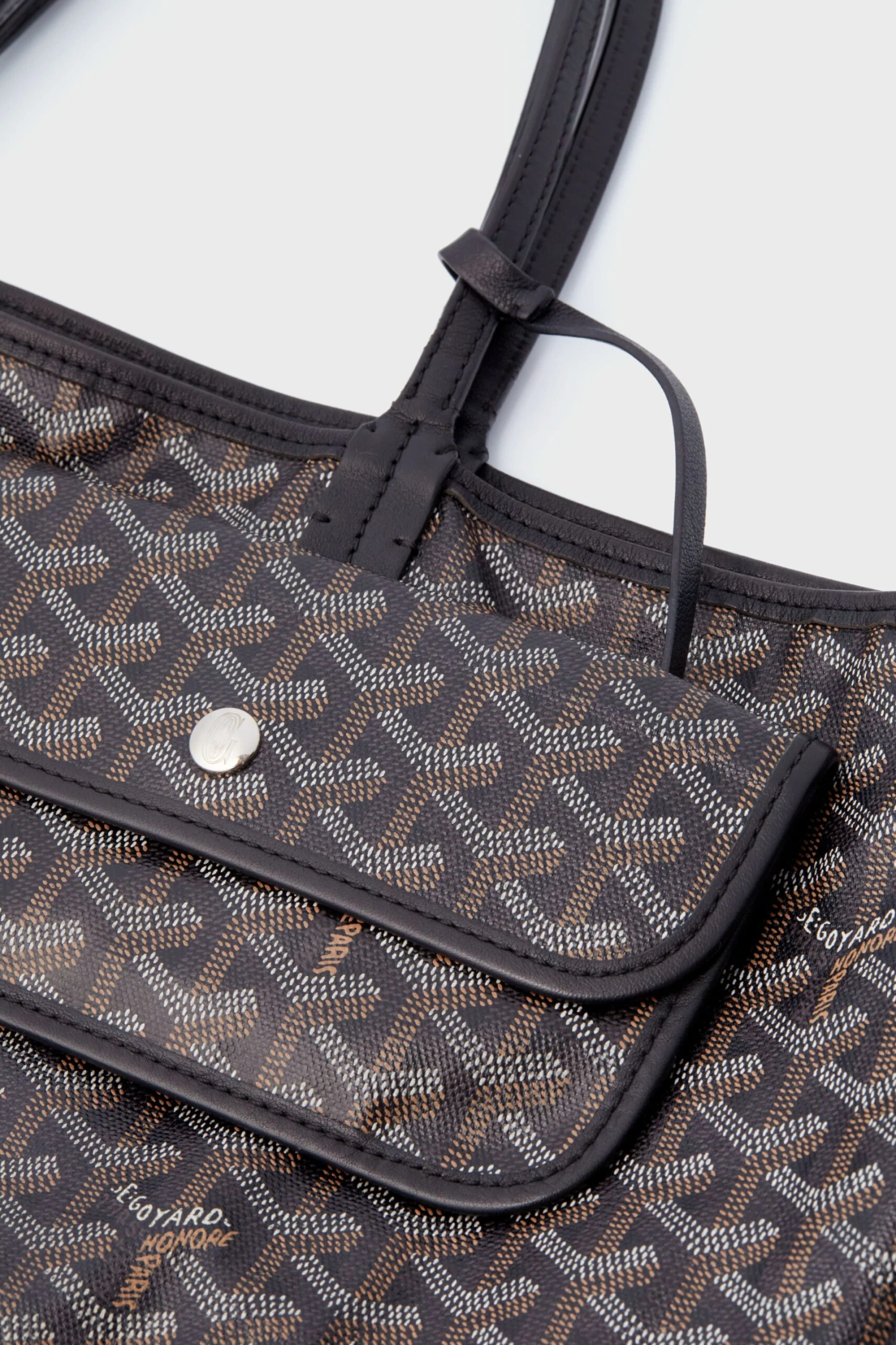 Goyard Black Saint Louis PM Tote 8 Goyard Black Saint Louis PM Tote - Image 6