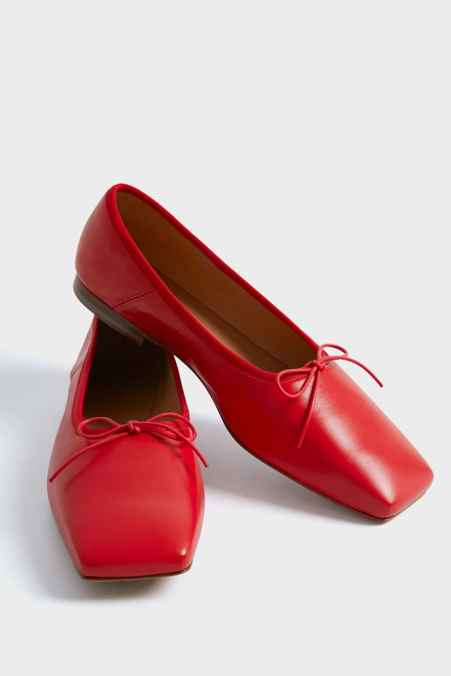 Mansur Gavriel Poppy Square Toe Ballerina 6 Mansur Gavriel Poppy Square Toe Ballerina - Image 4