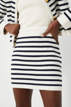 Navy & Cream Stripe Anna Knit Mini Skirt -Loeffler Cloth Shop dhMIOuPZ3S9xxQucxyZ7tushd4xuX3He 1