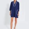 Navy Lizzie Coverup -Loeffler Cloth Shop djjduKMe6sh3TcXJfCxFMWfluoOHbhVO 1