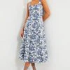 Staud Blue Toile Wells Dress -Loeffler Cloth Shop dwiAGf593sC0d0ql808Pt7q6tBUm9HgX 1