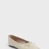 Schutz Eggshell Arissa Flats -Loeffler Cloth Shop eKxKjtwVDsZpnheICuuKhkWbPIWueJGt 1