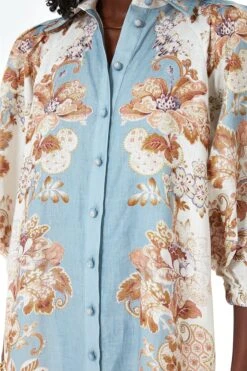 Sky Blythe Shirt Dress -Loeffler Cloth Shop eTrmuycUdZuiXuuiSsKjrYcvuEnkNOZi 1