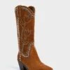 Loeffler Randall Cacao Suede With Silver Studs Wilder Boots -Loeffler Cloth Shop eTvowhCUx4F7BPfWgndXzZPv6WD2LNMR 1