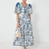 Blue Toile Reynolds Midi Dress -Loeffler Cloth Shop eYj3tDAPnYtFNc89yx2HNewhGOUjnS9H 1 2edb5932 d2a7 43ea 8a33 68ba6be09856