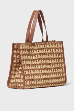 Loeffler Randall Natural Brown Crochet Pia Tote -Loeffler Cloth Shop egSRjNzanKpwhpWj6nWHvaAQ4NR67KjV 1