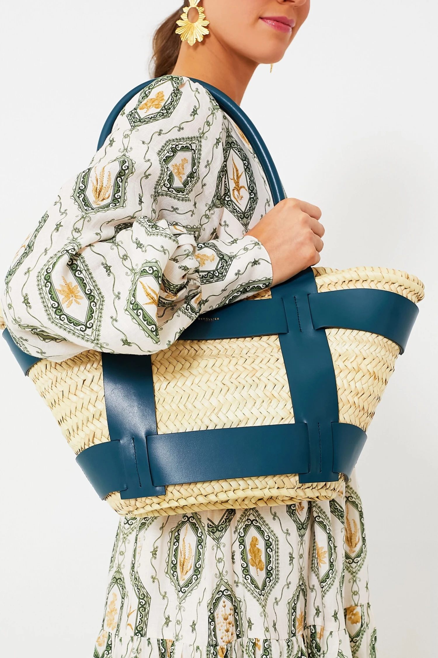 Teal Santorini Bag 5 Teal Santorini Bag - Image 3