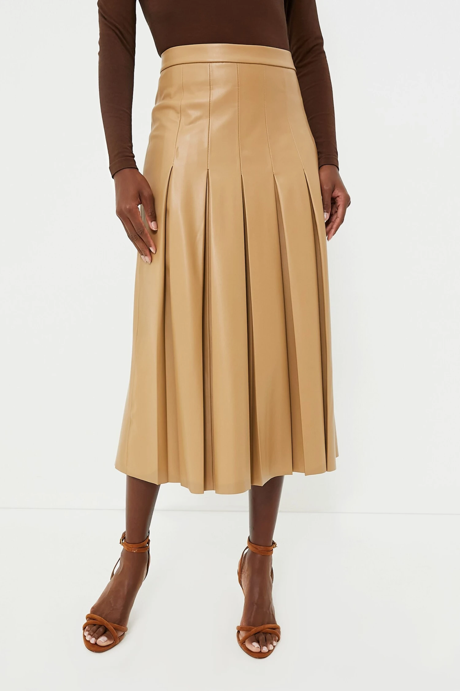 Veronica Beard Khaki Herson Skirt 3 Veronica Beard Khaki Herson Skirt
