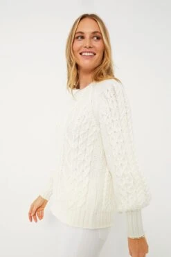 Sea Salt Harmonija Cable Sweater 10 Sea Salt Harmonija Cable Sweater -Loeffler Cloth Shop f3skIIztXJHDjL1A2SUOt77LkmeijC9P 1