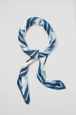 Bonnie Blossom Medium Silk Scarf