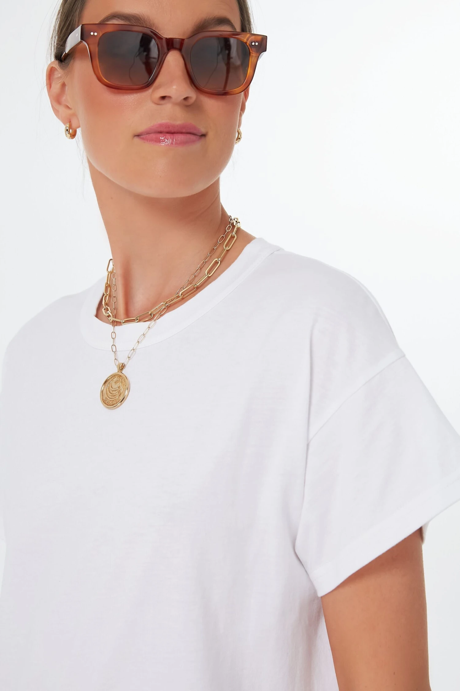 White Presley Tee 7 White Presley Tee - Image 5