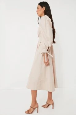 Stone Beige Leighton Midi Dress 10 Stone Beige Leighton Midi Dress -Loeffler Cloth Shop fyKNSBzlLB496ZmBCQllR1YNkhKh3vOx 1