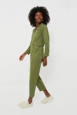 Army Green Standard Jumpsuit -Loeffler Cloth Shop g6qfkfa0qTWLSpFozMNc9FS2FlhYrIDr 1