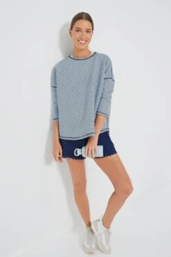 Reversible Heathered Blue Ally Swing Sweatshirt 14 Reversible Heathered Blue Ally Swing Sweatshirt -Loeffler Cloth Shop gAnOS3a8xRzCia1cQVJpe3m5466szeCD 1