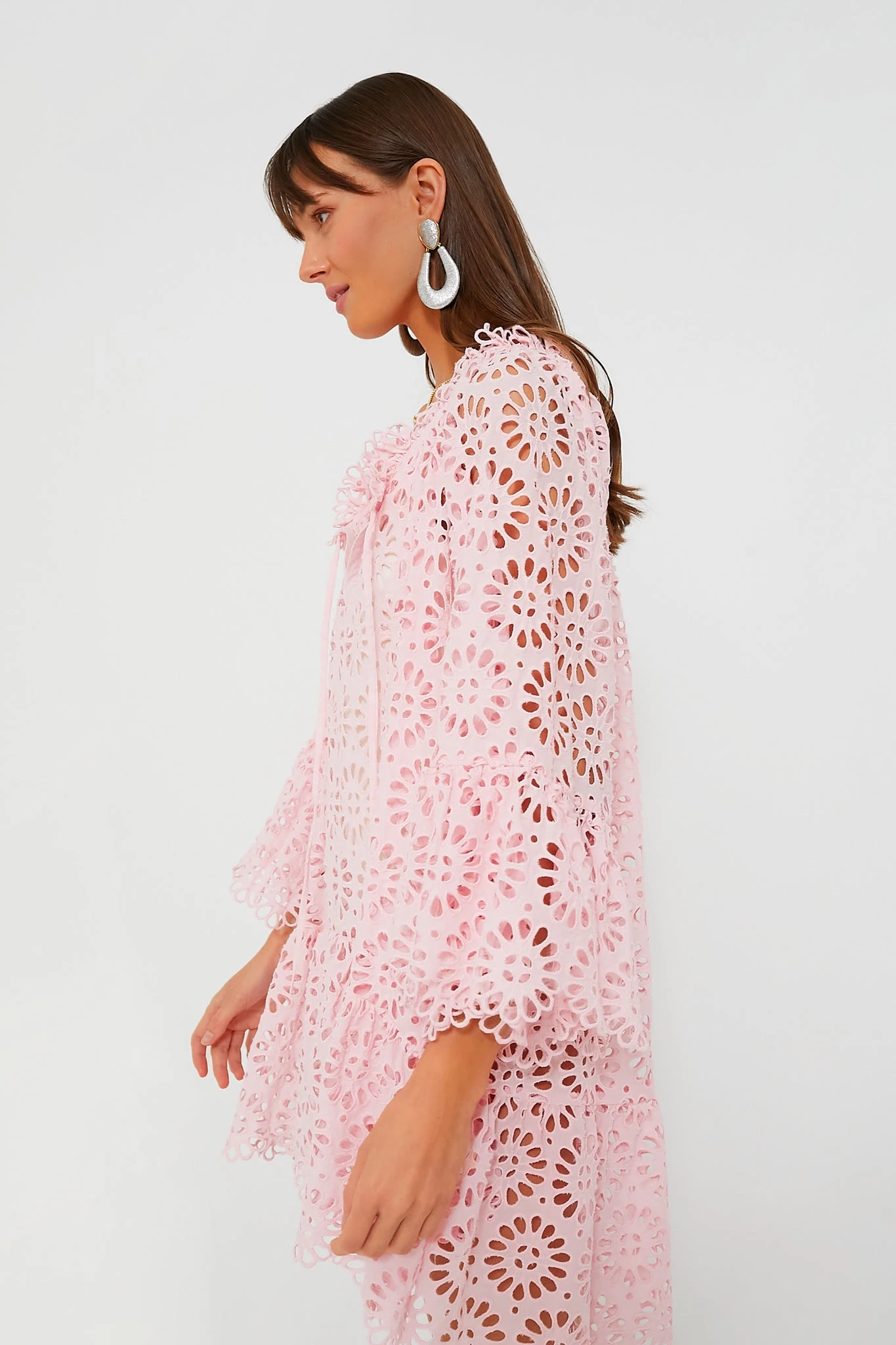 Baby Pink Dandelion Coverup 5 Baby Pink Dandelion Coverup - Image 3
