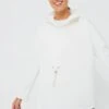 White Cinched Natalie Quarter Zip 2 White Cinched Natalie Quarter Zip -Loeffler Cloth Shop ggiqsPgIRXMbA3h1W9ktLl3669wfGbpU 1