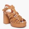 See By ChloƩ Light Brown Sierra Sandals 1 See By ChloƩ Light Brown Sierra Sandals -Loeffler Cloth Shop gsvntiFssycMLd09wnKQWZfCFgt1zoPt 1