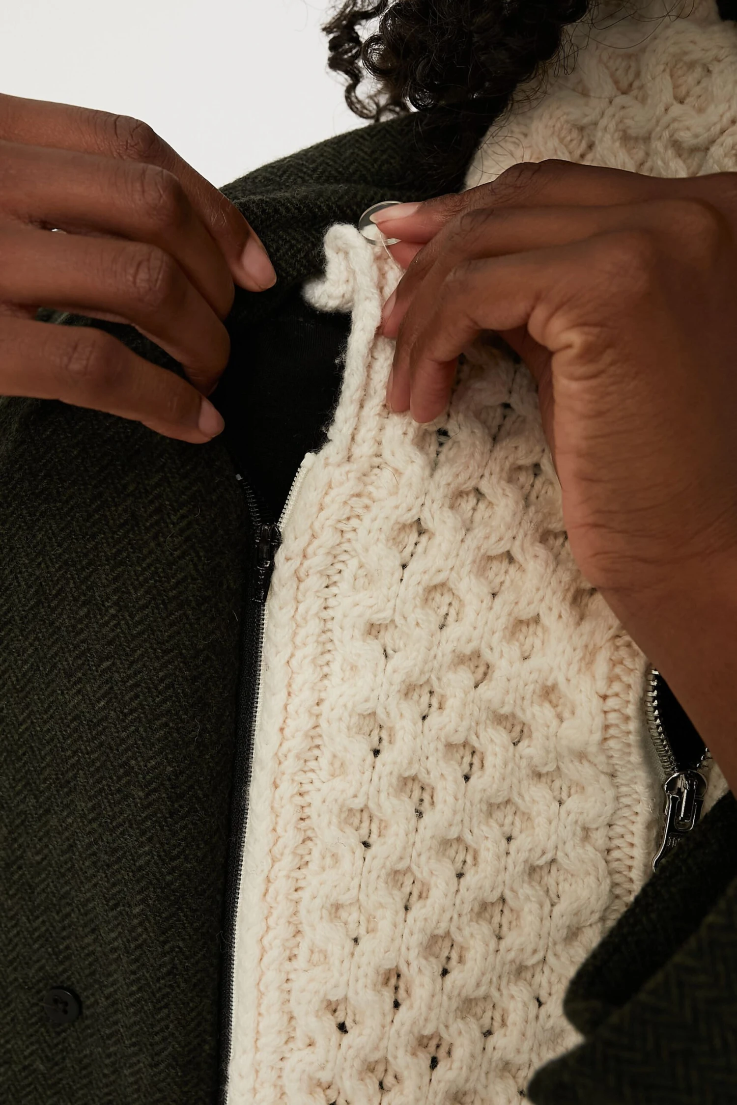 Veronica Beard Ivory Upstate Dickey 5 Veronica Beard Ivory Upstate Dickey - Image 3