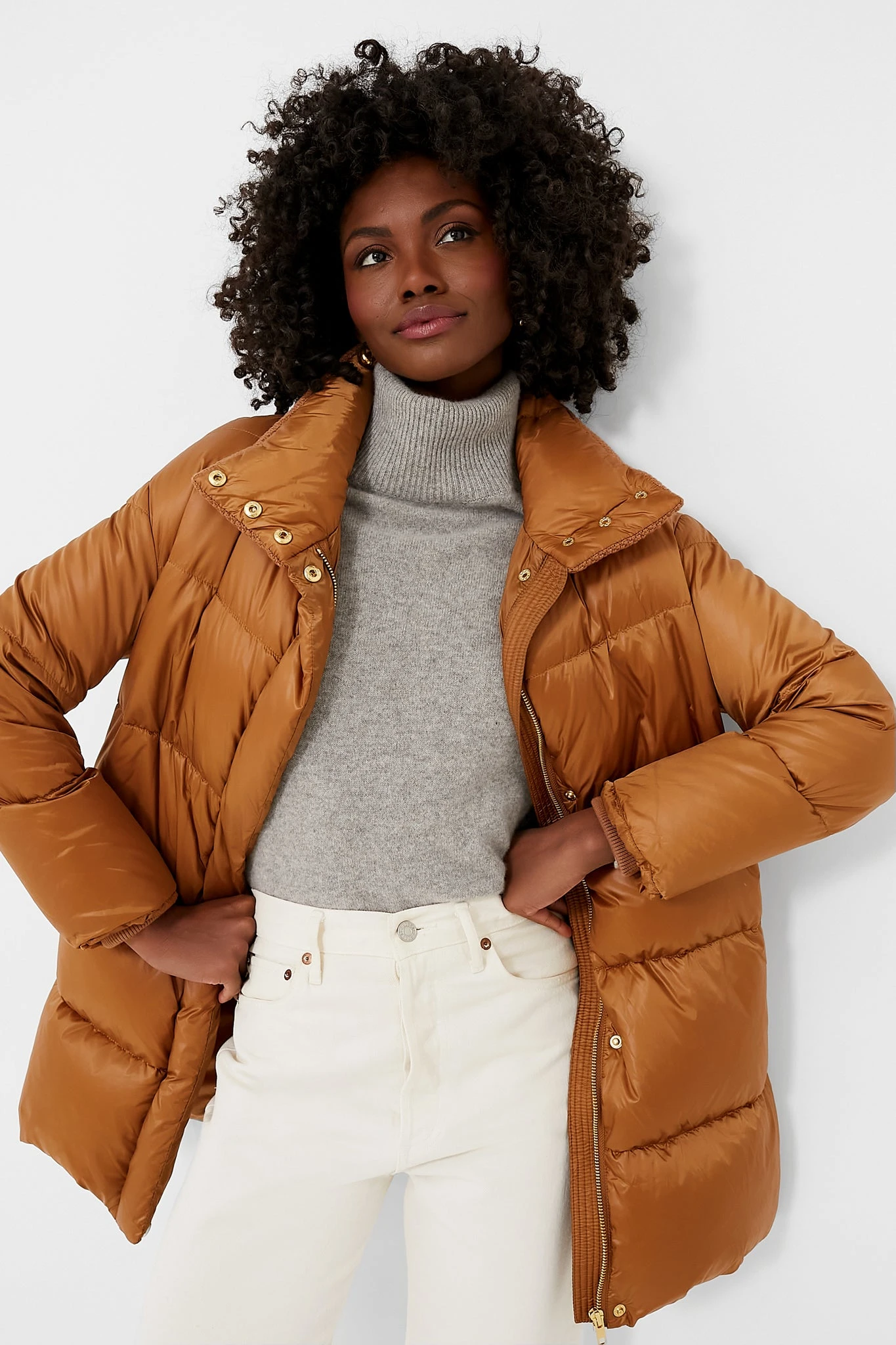 Copper Reagan Ruffle Jacket 5 Copper Reagan Ruffle Jacket - Image 3