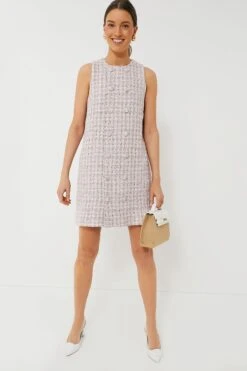Peony Tweed Bianca Dress -Loeffler Cloth Shop hDuuE7QogVtJYpw4huw0BJMdPCLDSlwb 1