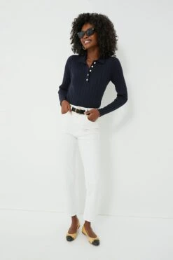 Navy Amanda Polo 13 Navy Amanda Polo -Loeffler Cloth Shop hGD9kdvCkhQdP27lc1rNLDFV3xXYgbV3 1