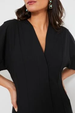 Ganni Black Drapey Melange Midi Dress 13 Ganni Black Drapey Melange Midi Dress -Loeffler Cloth Shop hKLiYNYb0btvRiUoiyklSuoGlHjE0LP6 1