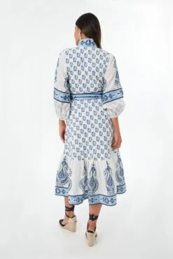 Sky Blue Cornflower Flounce Dress -Loeffler Cloth Shop hgmlqBRAa57rqoszhMFdJwT6Yl2yqUzm 1