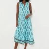 Tropical Turquoise Bouquet Salty Paloma Caftan -Loeffler Cloth Shop hlaUk8XlKperWqgLbHvMDzmiC7PnHzK5 1
