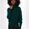 Cyprus Green Cashmere Ribbed Trim Turtleneck -Loeffler Cloth Shop hnVa39WoUWxbfqeSmGpw5zAj25p0BhB1 1