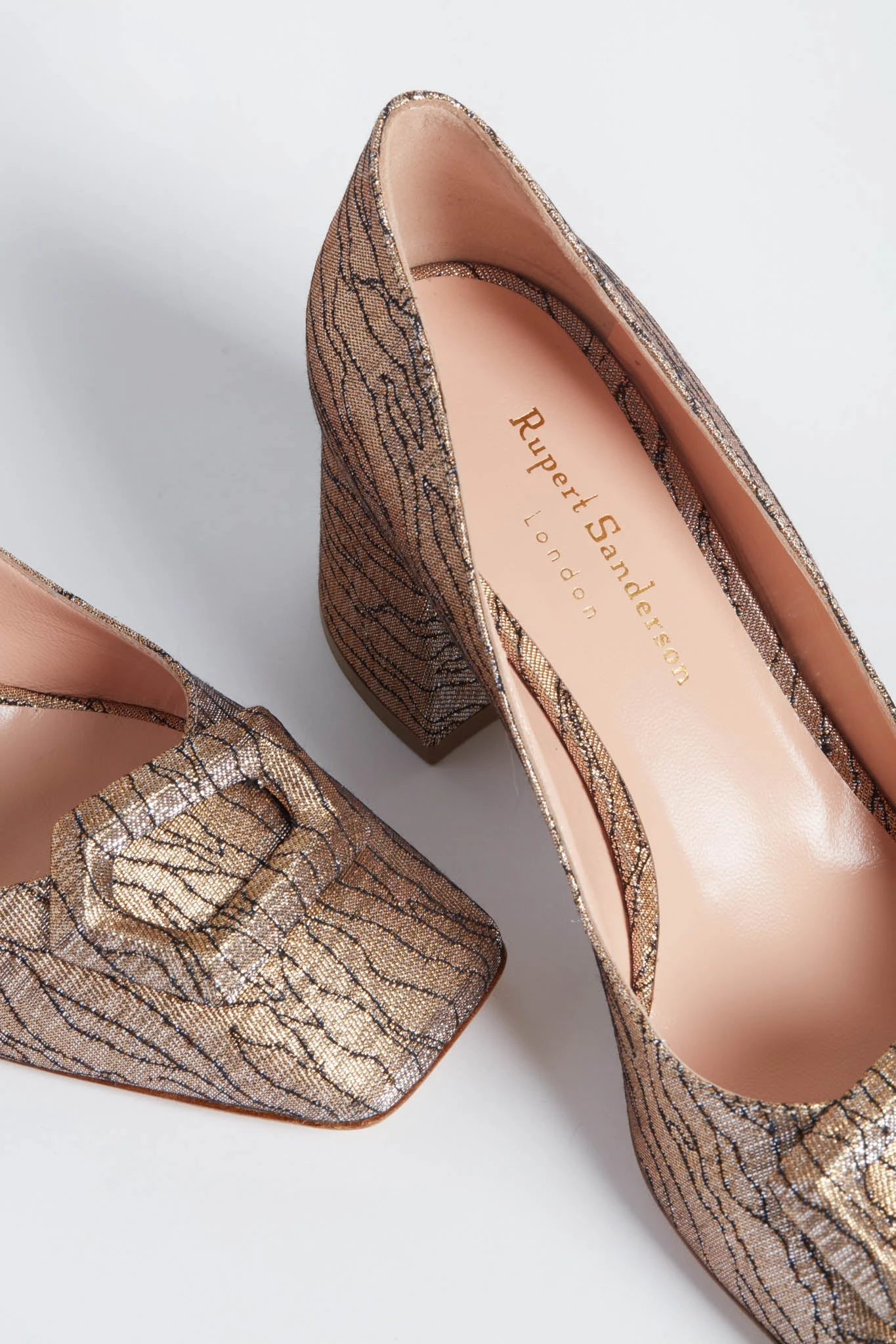 Multi Gold Naxos Heels 9 Multi Gold Naxos Heels - Image 7