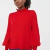 Red Ruffle Neck Delphine Sweater 1 Red Ruffle Neck Delphine Sweater -Loeffler Cloth Shop iFMC5rcNpMaDyKRBziNzpXUTITljemMu 1