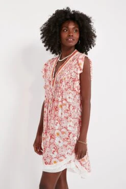 Orange Mid 70s Garden Sasha Mini Dress 9 Orange Mid 70s Garden Sasha Mini Dress -Loeffler Cloth Shop iUXq5ZF0Cc88BSP3GdhwzBI8ULGYRVfj 1