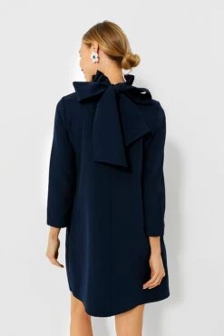 Navy Daphne Dress -Loeffler Cloth Shop iXAXsNGIrAThpFE6eOUSszpYUgBLicgu 1