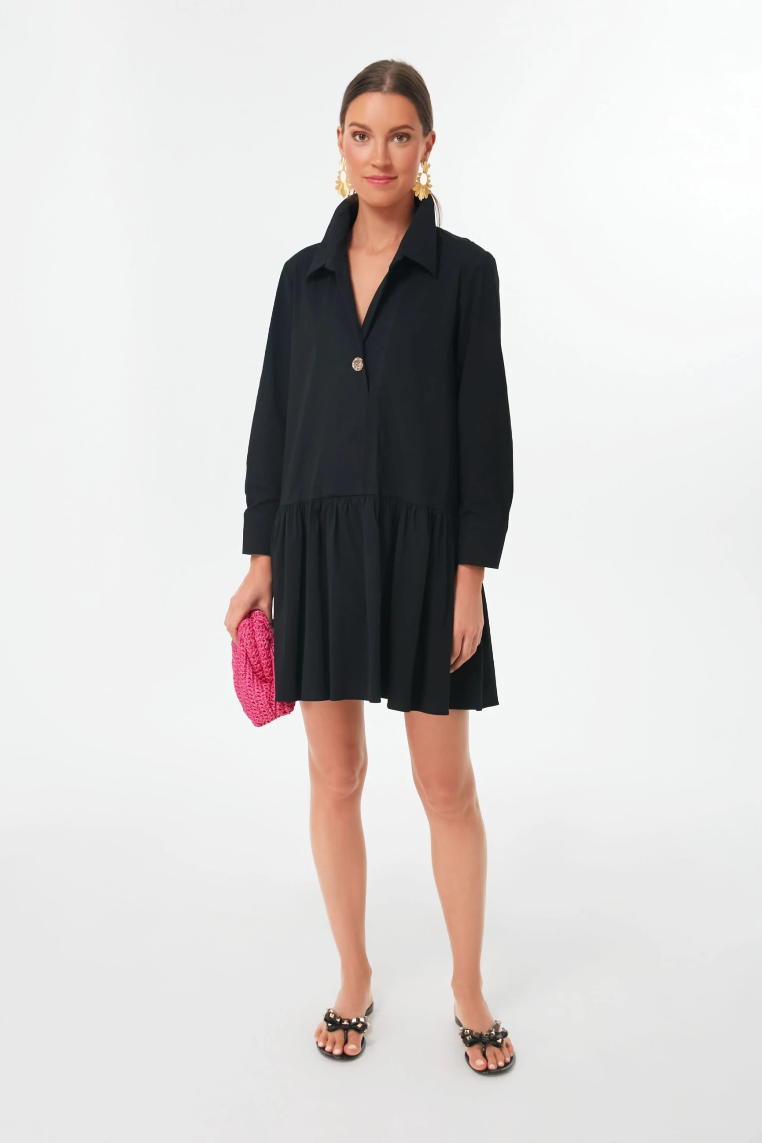 Black Jelly Bowtie Sandals 5 Black Jelly Bowtie Sandals - Image 3