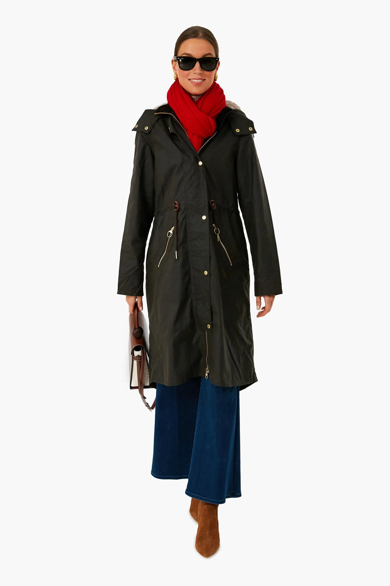 Exclusive Red Cashmere Travel Wrap 5 Exclusive Red Cashmere Travel Wrap - Image 3