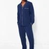 Navy Luxe Pima Pajama Set -Loeffler Cloth Shop iocd02JVXIcBqbJHaAmKMOvsM41yteR5 1