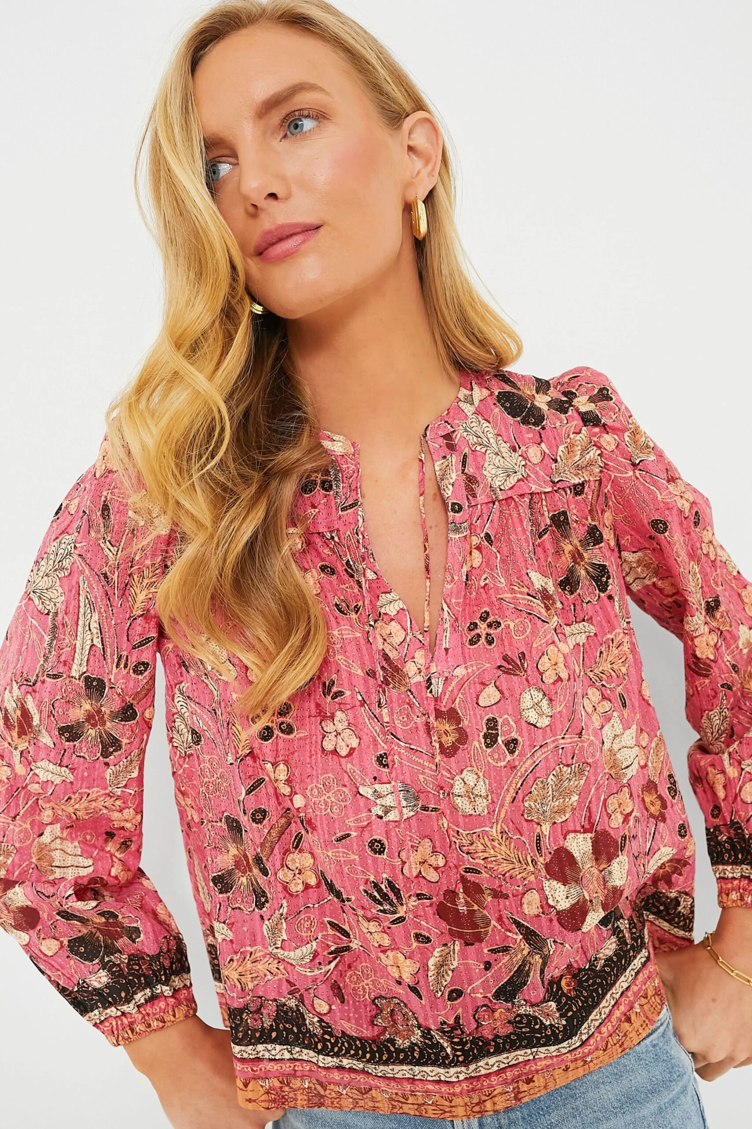 ULLA JOHNSON Hollyhock Andi Blouse 3 ULLA JOHNSON Hollyhock Andi Blouse