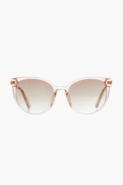 Le Specs Clear Quartz Contention Sunglasses