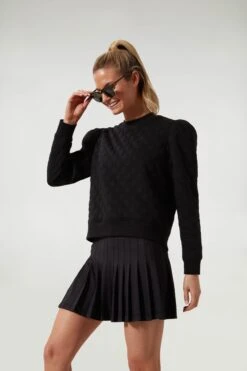 Black And White 15 Inch Williams Tennis Skirt -Loeffler Cloth Shop jhvSuMEUYYhO3jlwWOqvTu7Jcy1qr7w7 1